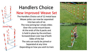 Handler's Choice New Improved Metal Weave Pole Base