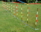 Cool Runners Training Weave Poles Metal Base